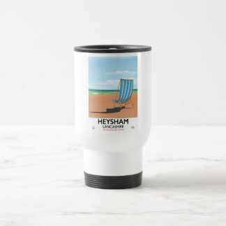 Taza De Viaje Poster del tren de cosecha de Heysham Lancashire