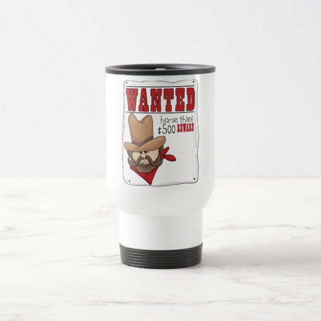 Taza De Viaje Poster deseado (Centro)