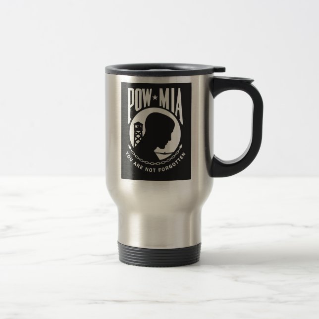 Taza De Viaje POW MIA Travel Mug (Derecha)