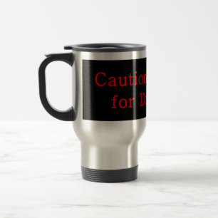 Taza De Viaje Precaución Al Frenar Por Dragones