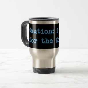Taza De Viaje Precaución Al Frenar Por El Kraken
