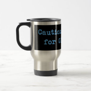 Taza De Viaje Precaución Al Frenar Por Globster