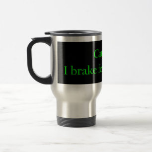 Taza De Viaje Precaución Al Frenar Por Las Lluvias