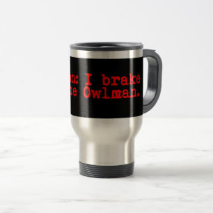 Taza De Viaje Precaución Al Freno Por El Lechero