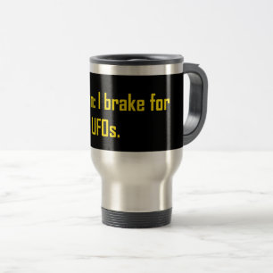 Taza De Viaje Precaución I Freno por OVNI
