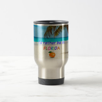 Taza De Viaje Prefiero estar en Florida