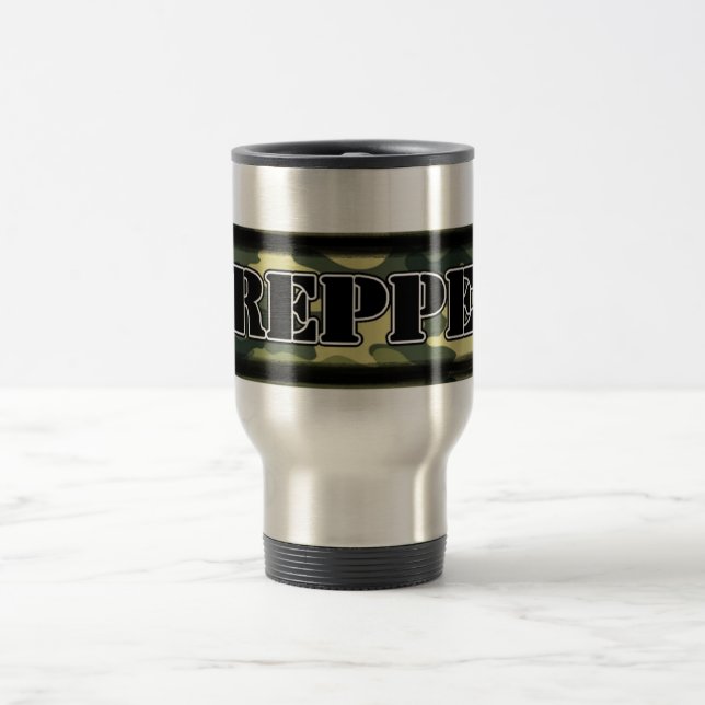 Taza De Viaje Prepper Camo (Centro)