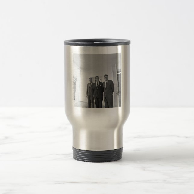 Taza De Viaje Presidente John Kennedy y Brothers American Camelo (Centro)