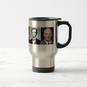 Taza De Viaje Presidentes de Estados Unidos