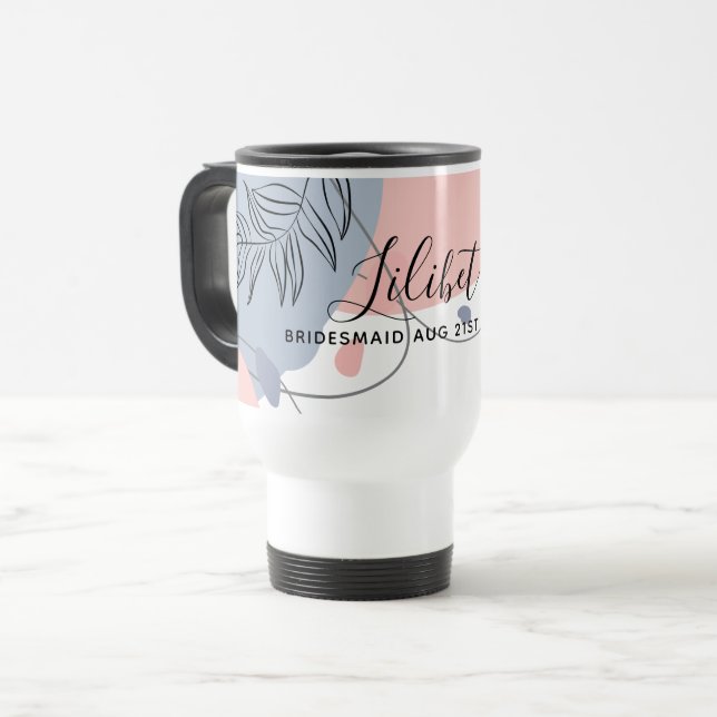 Taza De Viaje PRESUPUESTO Novias de la dama de honor regalos de  (Anverso izquierdo)