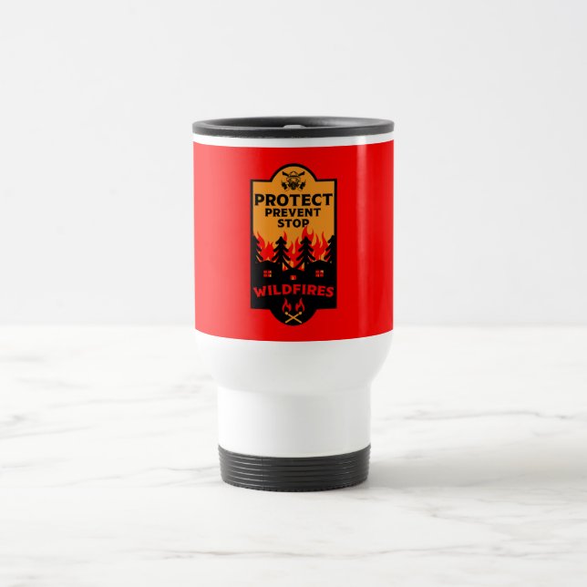 Taza De Viaje Prevención de incendios forestales (Centro)
