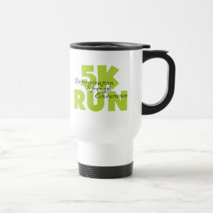 Taza De Viaje Primavera Verde 5K Run