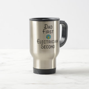 Taza De Viaje Primer regalo de papá electricista