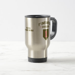 Taza De Viaje Primera División de Infantería Estados Unidos