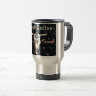 Taza De Viaje Primeras vacas del café entonces