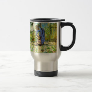 Taza De Viaje Primeros pasos, 1890 Vincent van Gogh.