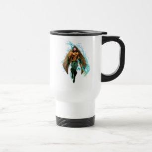 Taza De Viaje Príncipe Orin With Aquaman Logo de Aquaman el