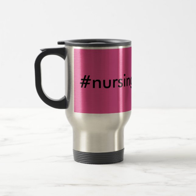 Taza De Viaje #Problemas de enfermería (Izquierda)