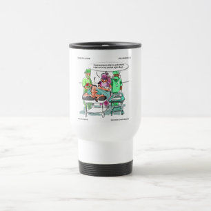 Taza De Viaje Proctólogo Pierde Teléfono Móvil Divertido
