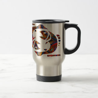 TAZA DE VIAJE PRODUCTOS MAYAS DE LOS HORÓSCOPOS DE PISCIS