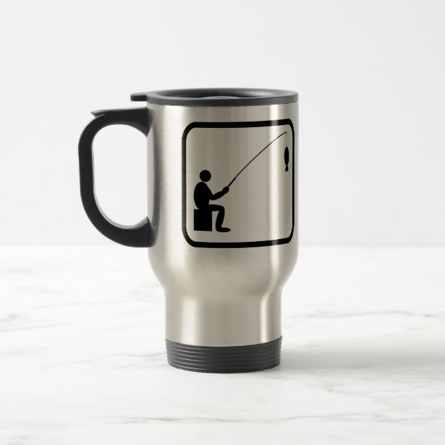 Taza De Viaje Profesional de la pesca (Izquierda)