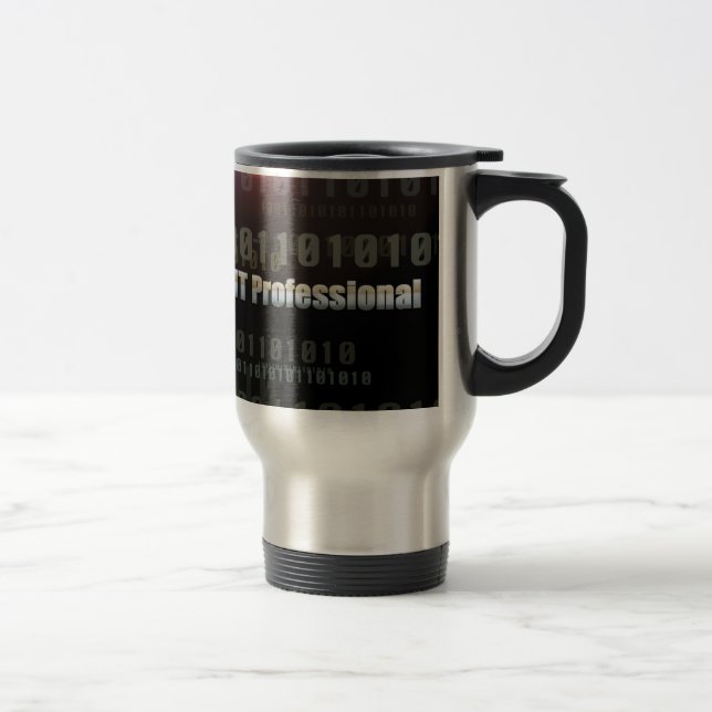 Taza De Viaje Profesional de TI (Derecha)