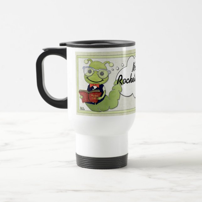 Taza De Viaje PROFESOR DE ESTUDIANTES DE Rocket ScientiER (Izquierda)