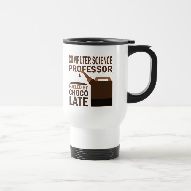 Taza De Viaje Profesor de informática regalo (divertido) (Derecha)