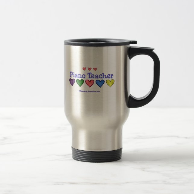 Taza De Viaje Profesor de piano GH (Derecha)