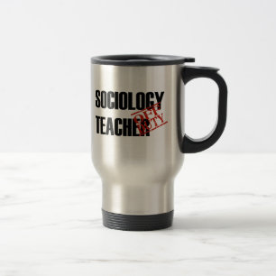 TAZA DE VIAJE PROFESOR FUERA DE SERVICIO DE LA SOCIOLOGÍA