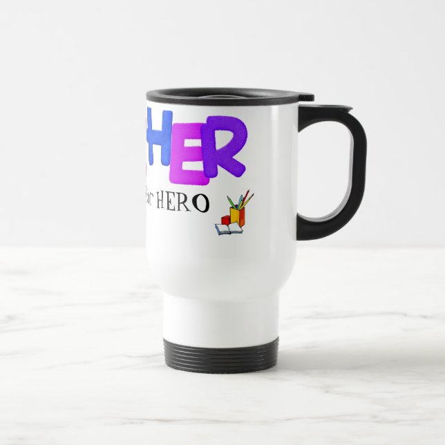 Taza De Viaje Profesor Otro Nombre Para Hero Travel Mug (Derecha)