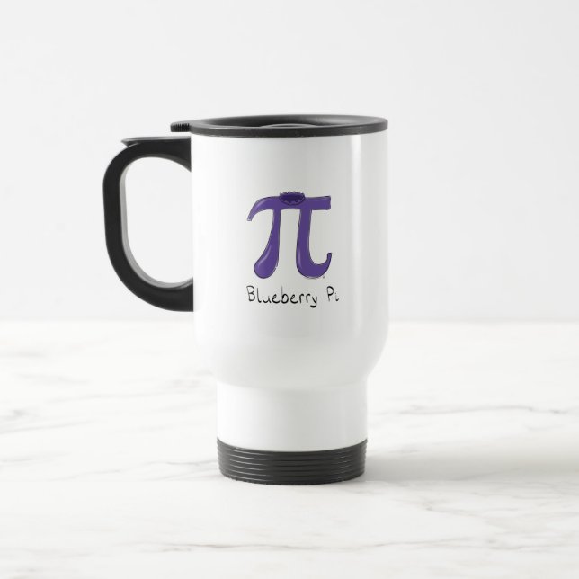 Taza De Viaje Profesora de matemáticas divertida en Blueberry Pi (Izquierda)