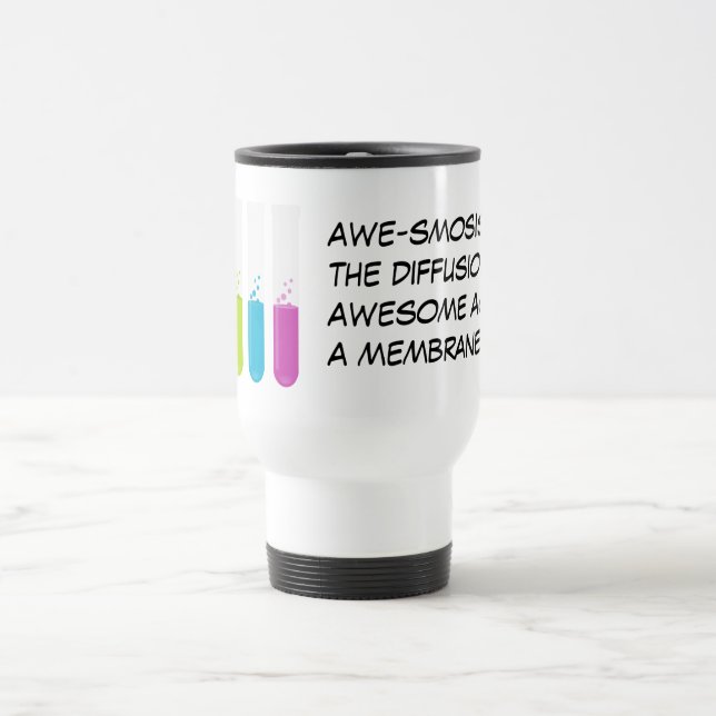 Taza De Viaje Profesores de la biología y de la química: La (Centro)
