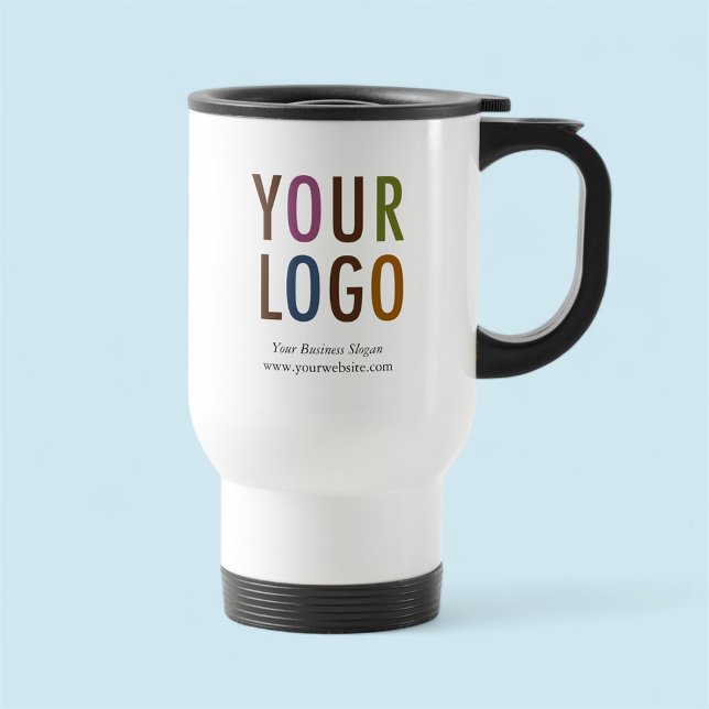 Taza De Viaje Promoción del logotipo de la empresa Personalizado (MISOOK White Travel Mug with Logo)