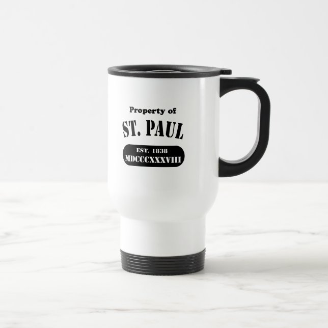 Taza De Viaje Propiedad de San Pablo (Derecha)