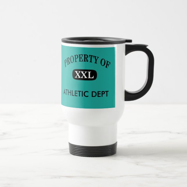 Taza De Viaje Propiedad de XXL Su nombre (Derecha)