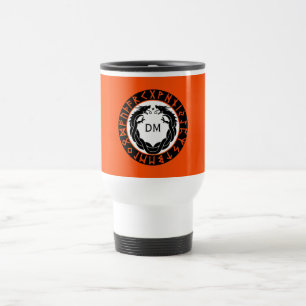 Taza De Viaje Protección de runa vikinga de dragón