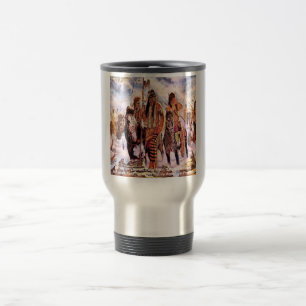 Taza De Viaje Proverbio de la Naturaleza del Nativo Americano La