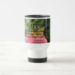 Taza De Viaje Proverbios de la felicidad 16-20
