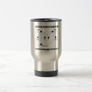 Taza De Viaje Prueba de la existencia del bosón de Higgs
