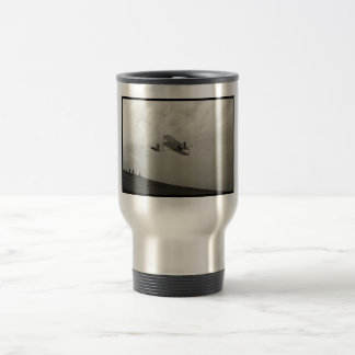 Taza De Viaje Prueba de vuelo en planeador Aviación Hermanos Wri