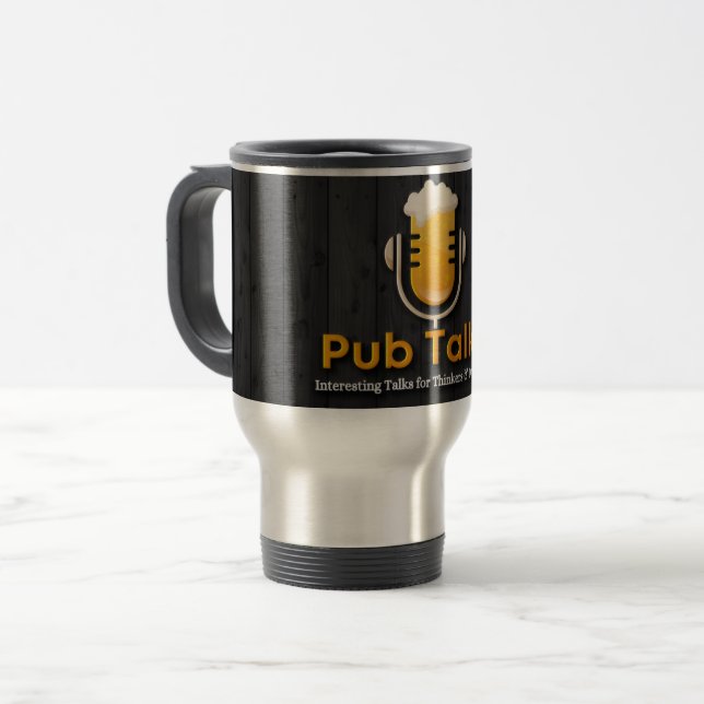 Taza De Viaje Pub Talks Travel Mug (Anverso izquierdo)