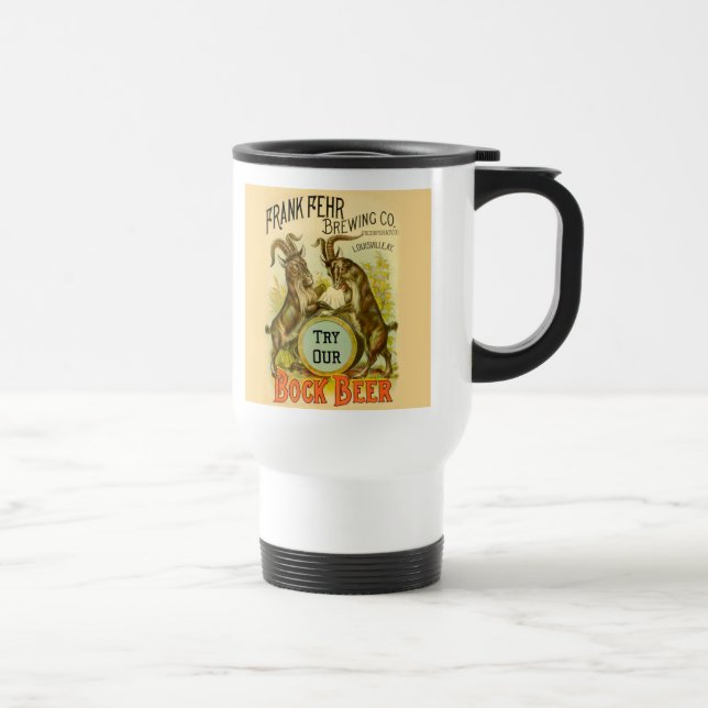 Taza De Viaje Publicidad de la cerveza de cabra (Derecha)