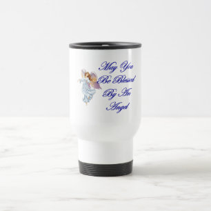 Taza De Viaje Puede usted ser bendecido por un ángel