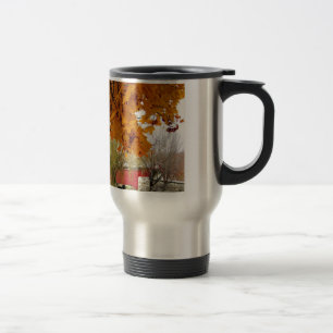 Taza De Viaje Puente cubierto del molino de Wehr