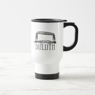 Taza De Viaje Puente del elevador aéreo de Duluth