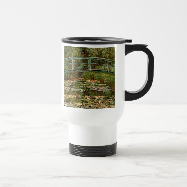 Taza De Viaje Puente Japonés de Monet en Giverney (Derecha)