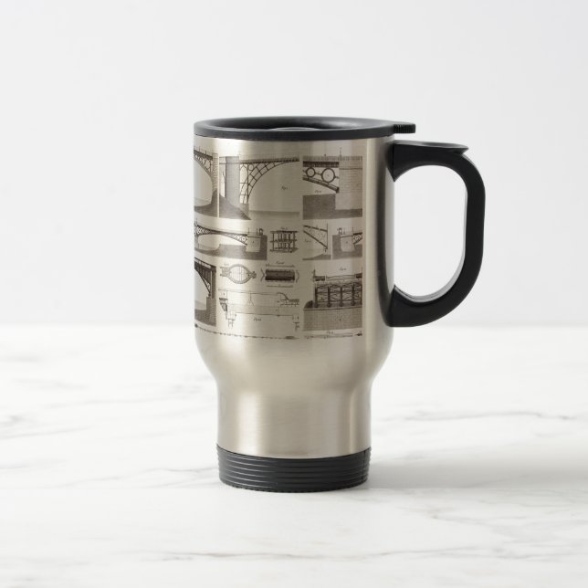 Taza De Viaje Puentes del edificio (Derecha)