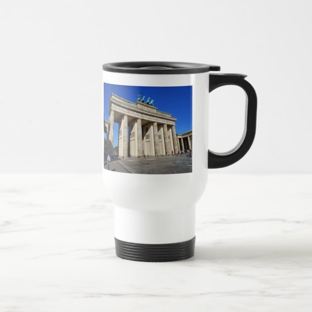 Taza De Viaje Puerta de Brandenburgo, Berlín, Alemania (Derecha)