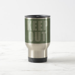 Taza De Viaje puerta de metal para mantener fuera